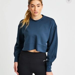 AYBL Oversized Crop Jumper